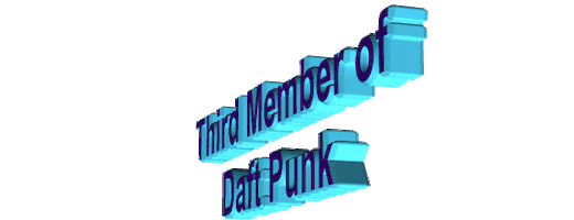 daft punk fan Sticker by AnimatedText