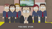 speech addressing GIF by South Park 