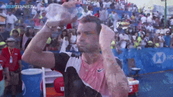 Water Dying GIF by Tennis TV