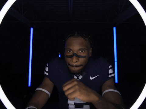 Byu Football Sport GIF by BYU Cougars