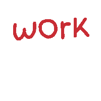 Work Trabajar Sticker