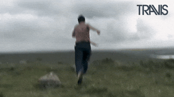 Jumping Why Does It Always Rain On Me GIF by Travis