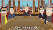 george bush jr table GIF by South Park 