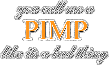 pimp Sticker