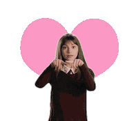 love you heart Sticker by NETFLIX