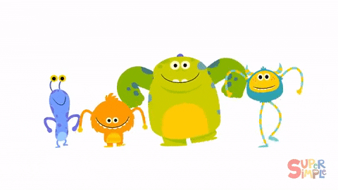 dance monster GIF by Super Simple