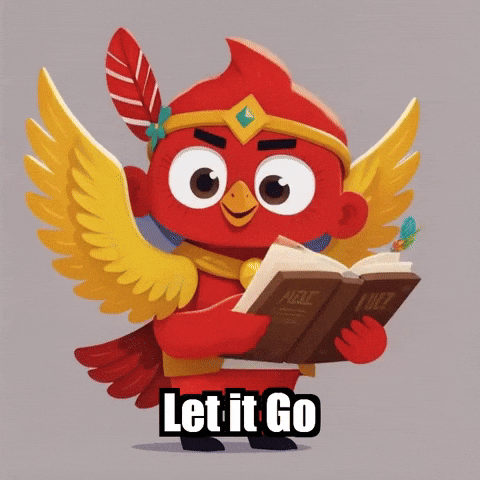 Let It Go Wisdom GIF by The Cardinal Virtue
