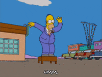 drunk homer simpson GIF