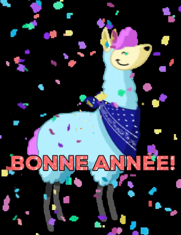 Bonne Annee Alphie GIF by Loto-Québec