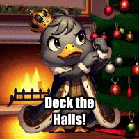 Deck The Halls Christmas GIF by sirduckbeth