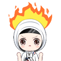 Angry Outer Space Sticker by Vlogmi