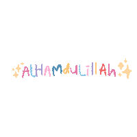 rafinltf alhamdulillah bismillah greatful syukur Sticker