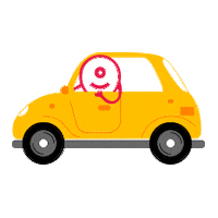 wayapp car cars auto way Sticker
