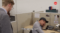 I'm Sorry, Sir