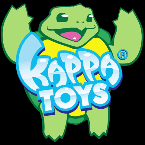 kappatoys giphyupload logo cartoon wink GIF