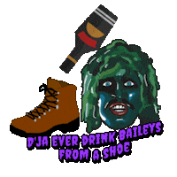 Mighty Boosh Boat Sticker by Firefly Bazaar