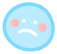Sad Pink Sticker by Ai and Aiko