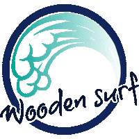 woodensurfdesigns skate surf snowboard board Sticker