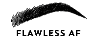 browsquadau makeup tattoo flawless brows Sticker