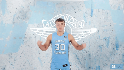 Excited Lets Go GIF by UNC Tar Heels