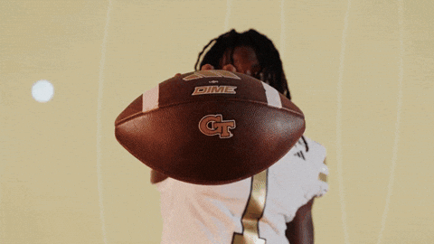 Georgia Tech Football Sport GIF by Georgia Tech Yellow Jackets