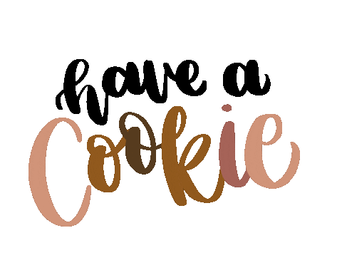 Cookie Handwriting Sticker