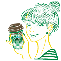 Coffee Sticker by mt.rainier