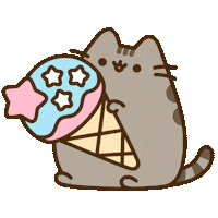 Ice Cream Food Sticker by Pusheen