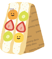 uuglydoodle food what yummy foodie Sticker