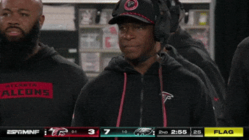 Football Eye Roll GIF by Atlanta Falcons