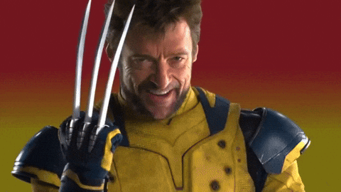 Hugh Jackman Marvel GIF by Database數據