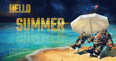 summer relax GIF by Gameloft