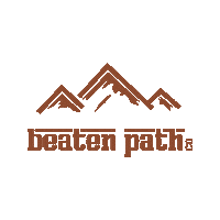 beatenpathco smile hard miles dittmar beaten path beaten path co Sticker