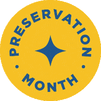National Trust Circle Sticker by National Trust for Historic Preservation