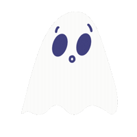 Halloween Ghost Sticker