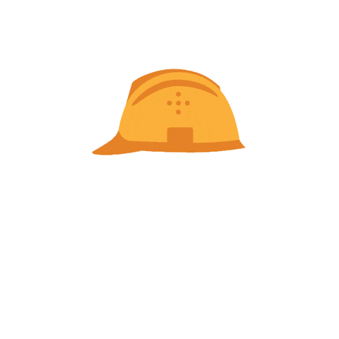 gruyserv giphyupload helmet casco obrero Sticker