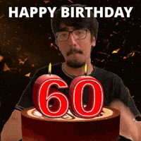 60Th Birthday GIF