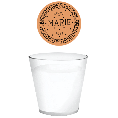marieregal indonesia milk marie biscuit Sticker