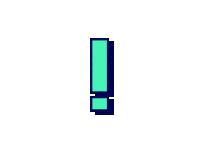 Exclamation Sticker by Elementor