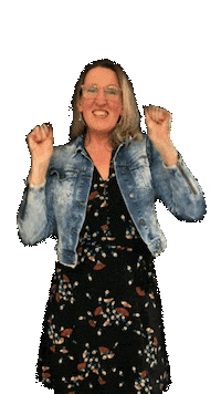 Jeej Happy Dance Sticker by mandala academie
