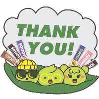 Thank You Sticker by SOYJOYID