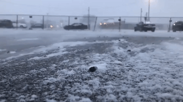 Lake-Effect Snow Blows Across Western New York