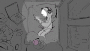 On Phone Dog In Bed GIF by CC0 Studios