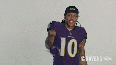 Football Thumbs Up GIF by Baltimore Ravens