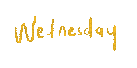 Wednesday Morning Sticker