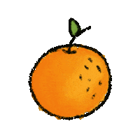 haanaid dog animals orange fish Sticker