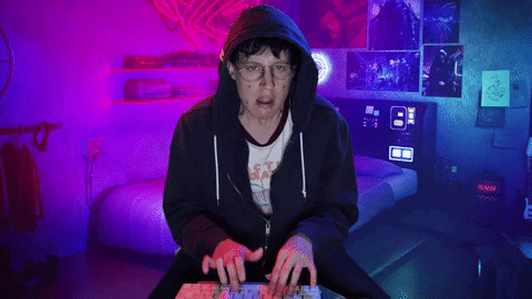 CarlaDelaney giphyupload comedy gamer actress GIF