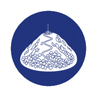 Clermont Ferrand Volcano Sticker by Bonjour Clermont