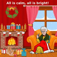 North Pole Christmas GIF
