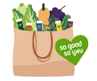 Paper Bag Heart Sticker by So Good So You